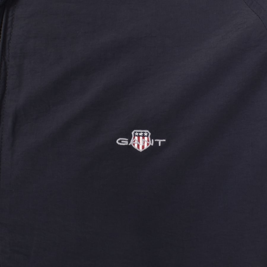 Gant Cotton Harrington Jacket Navy | Mainline Menswear